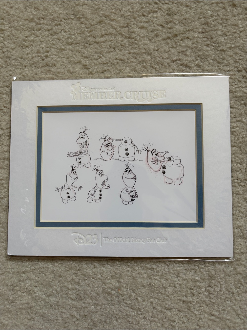 Disney Vacation Club Member Cruise Sketch